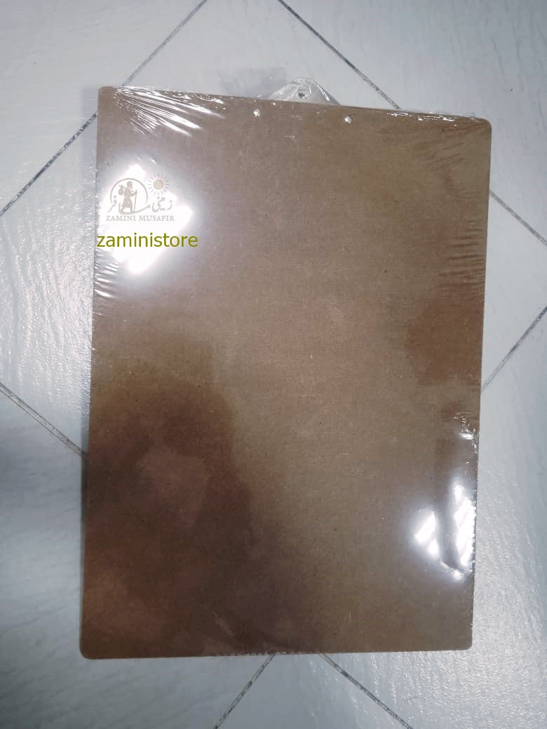 FIS FSCBA3 Wooden Jumbo Clip Board - A3 Size | Extra Strong Clip for Office, Exam & Drawing Use